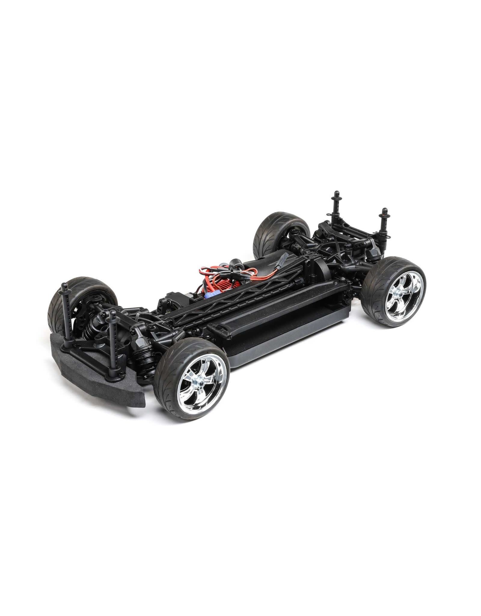 Losi 1/10 1972 Chevy C10 V100 AWD Camionnette Brossé RTR, Noir