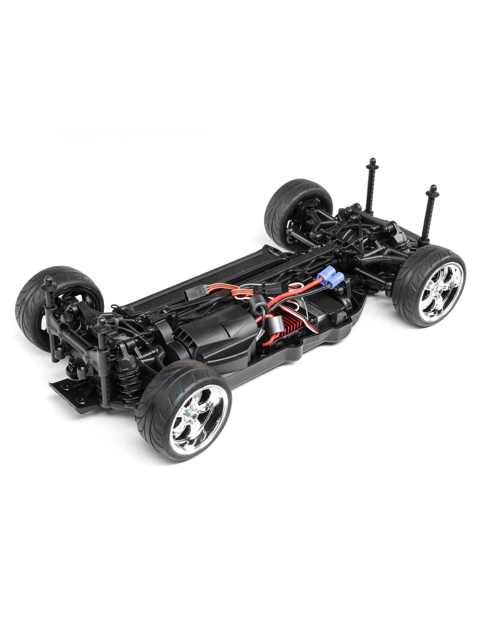 Losi 1/10 1972 Chevy C10 V100 AWD Camionnette Brossé RTR, Noir