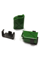 Integy Copy of Jerry Can Fuel Tank (2), Red; 1/10 Scale Crawler