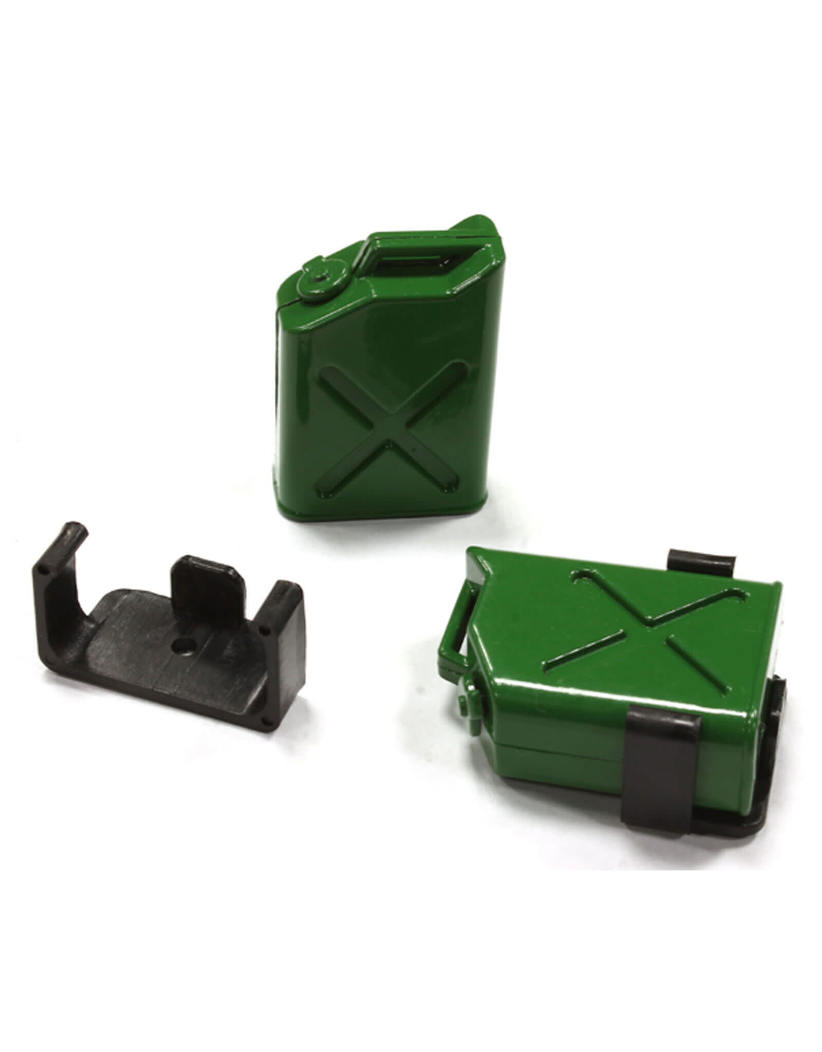 Integy Copy of Jerry Can Fuel Tank (2), Red; 1/10 Scale Crawler