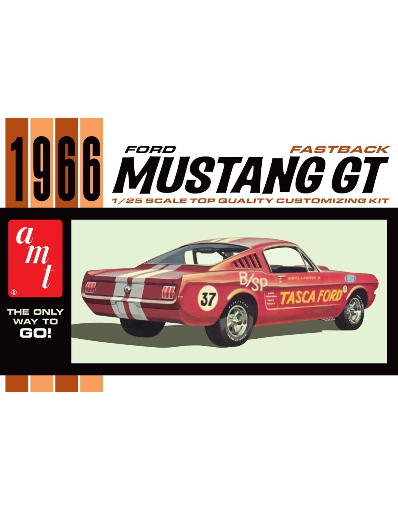 AMT 1/25 1966 Ford Mustang Fastback 2+2