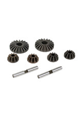 Losi Differential Gear & Shaft Set: 8B,8T