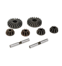 Losi Differential Gear & Shaft Set: 8B,8T