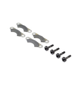 Team Losi Racing Brake Pads and Screws (4): 8X