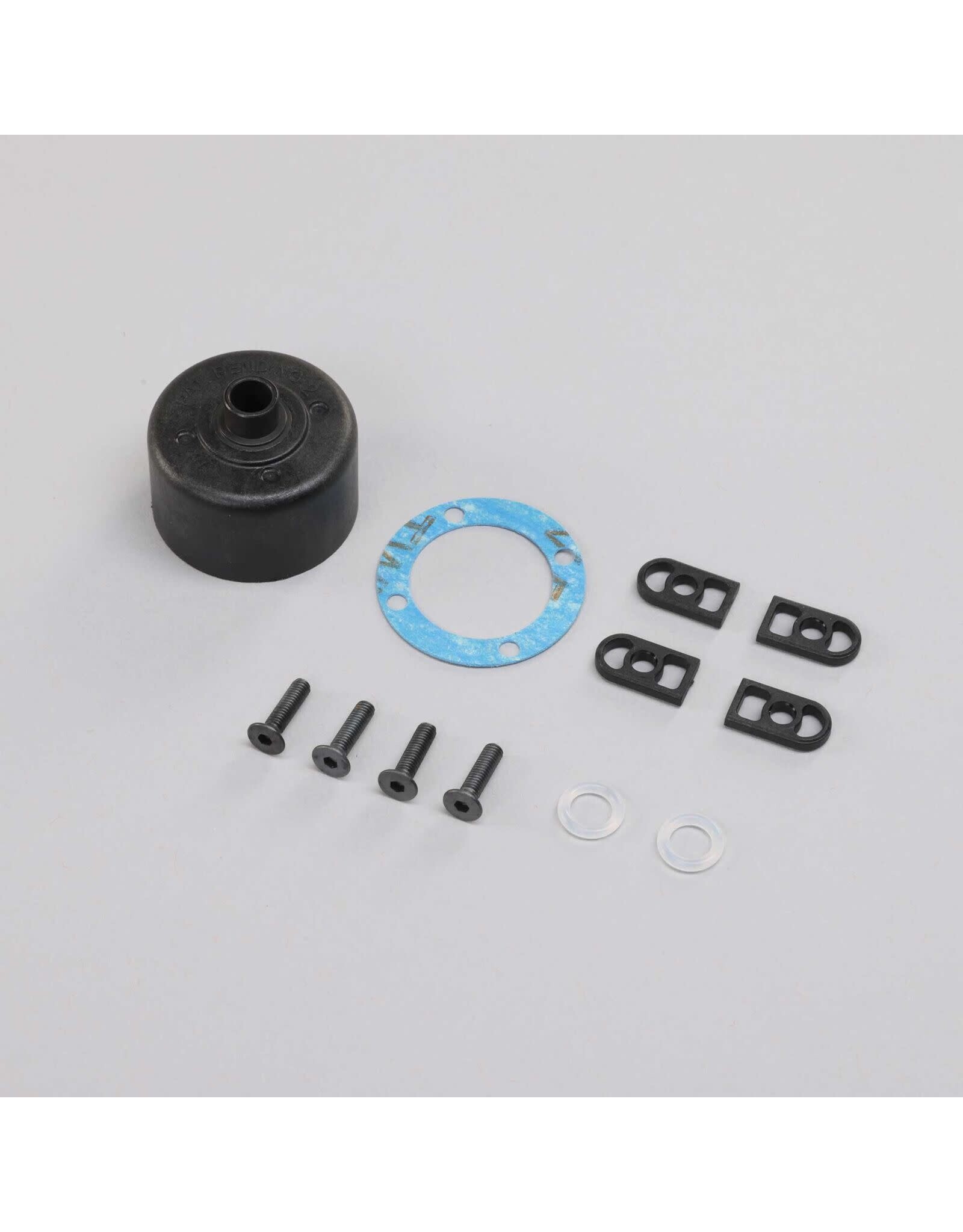 Team Losi Racing Heavy Duty Differential Case, V2: 8X