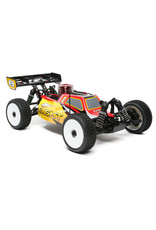 Losi 1/8 8IGHT 4WD Nitro Buggy RTR, Rouge/Jaune