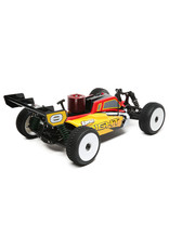 Losi 1/8 8IGHT 4WD Nitro Buggy RTR, Rouge/Jaune