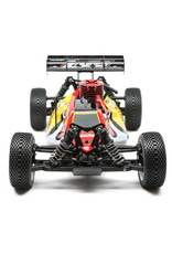 Losi 1/8 8IGHT 4WD Nitro Buggy RTR, Rouge/Jaune