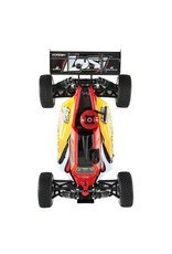 Losi 1/8 8IGHT 4WD Nitro Buggy RTR, Rouge/Jaune