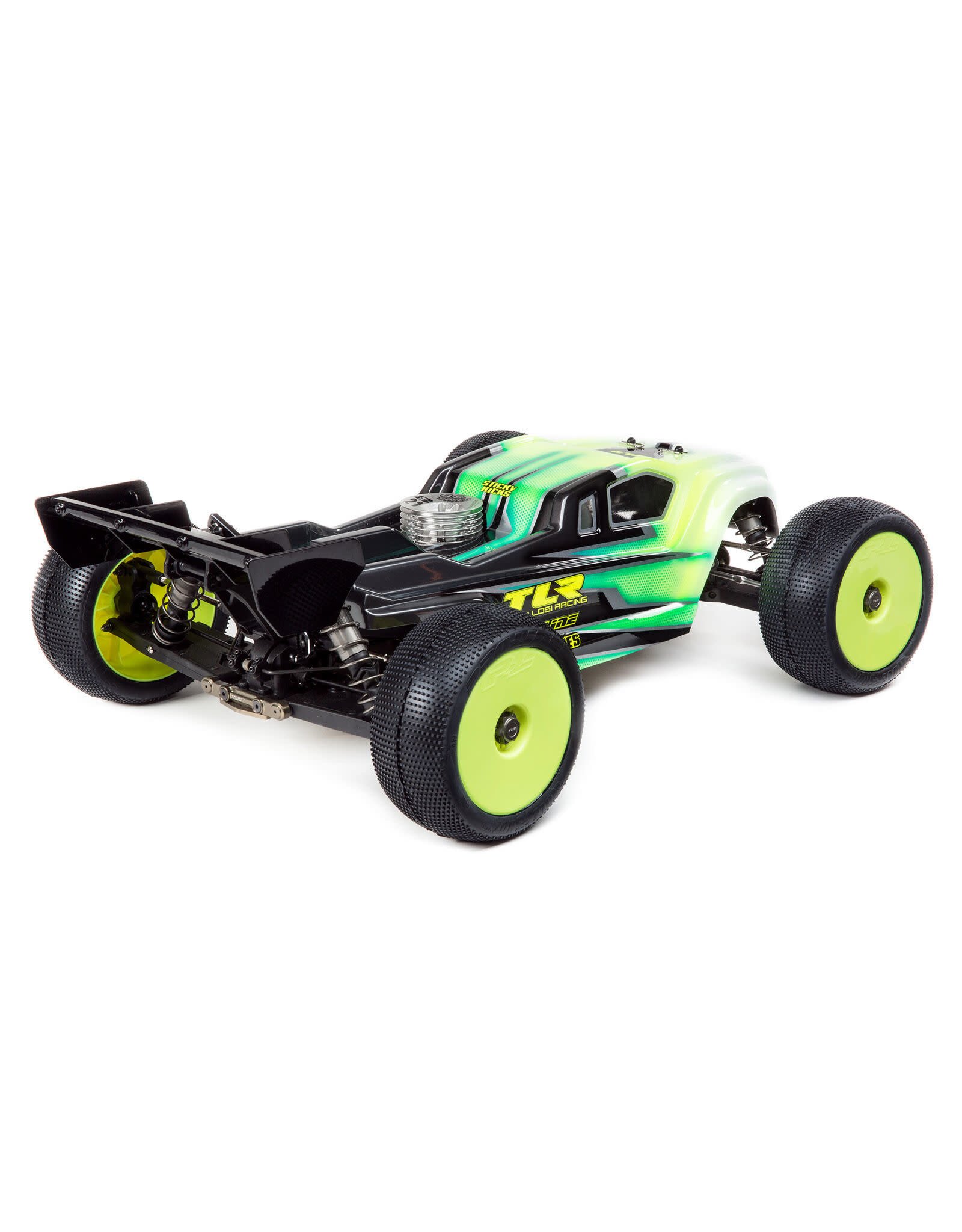 Team Losi Racing 1/8 8IGHT-XT/XTE 4WD Nitro/Kit de course Truggy électrique