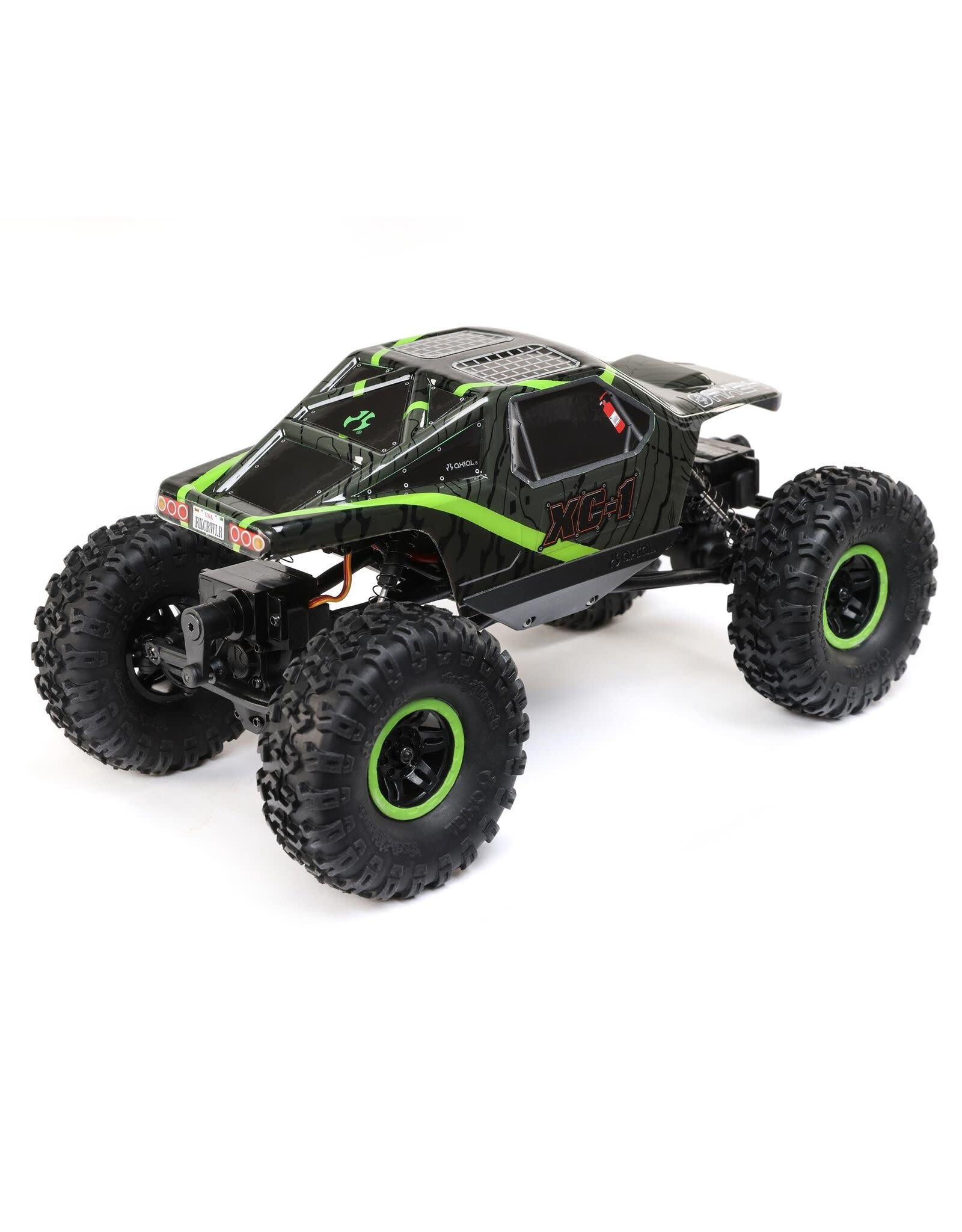 Axial 1/24 AX24 XC-1 4WS Crawler brossé RTR, vert