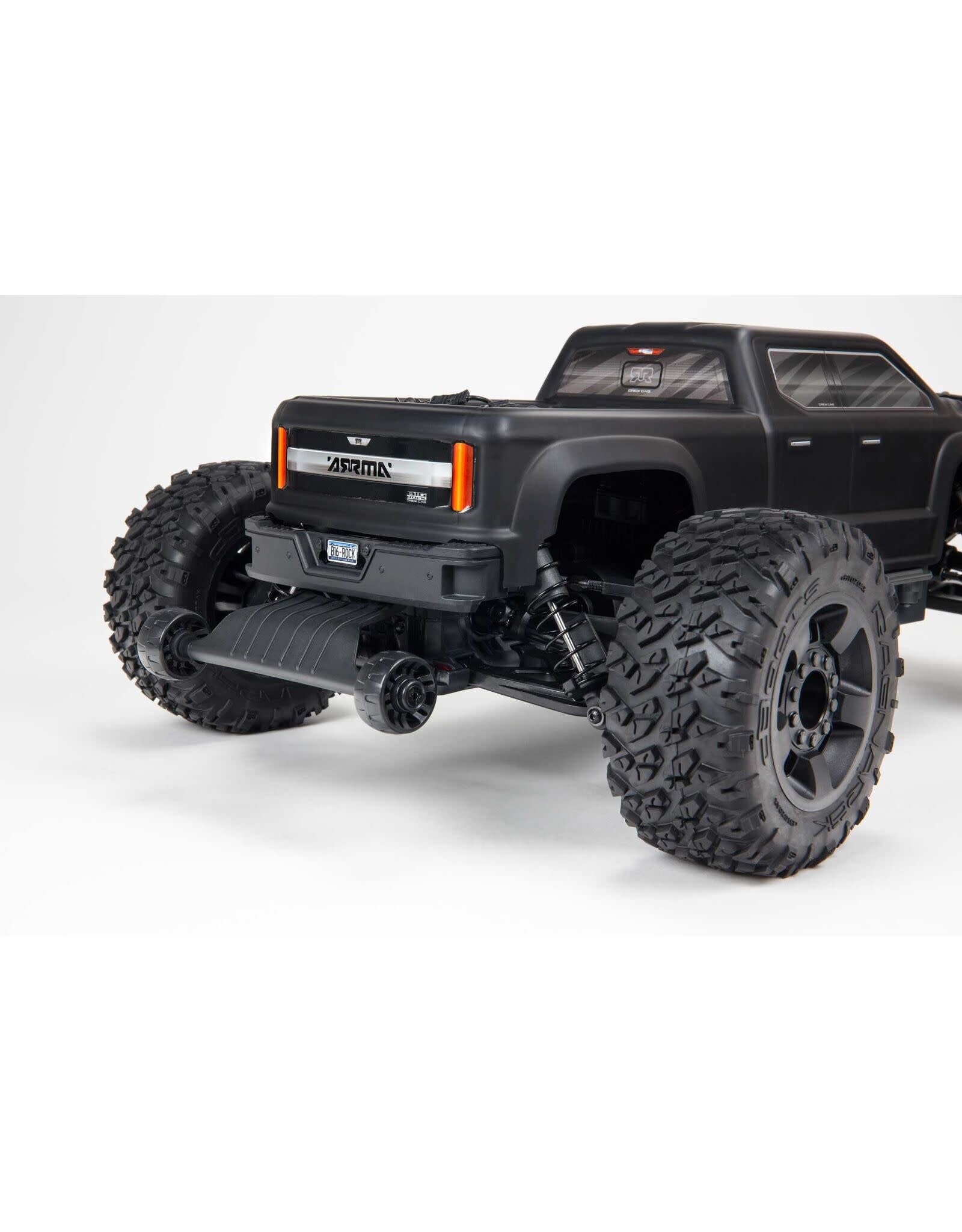 Arrma 1/10 BIG ROCK 4X4 V3 3S BLX Brushless Monster Truck RTR, Noir