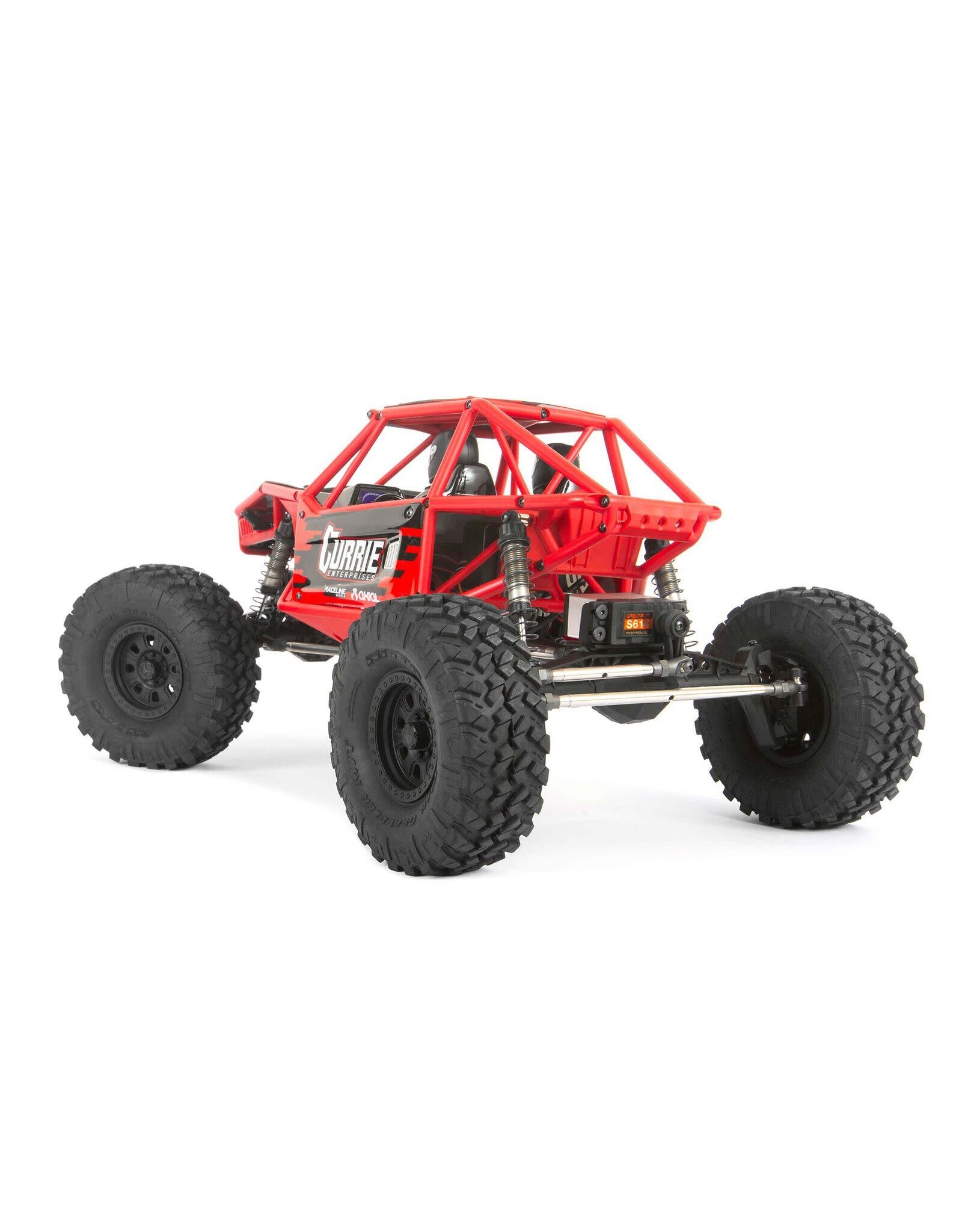 Axial 1/10 Capra 1.9 4WS Unlimited Trail Buggy RTR, Rouge