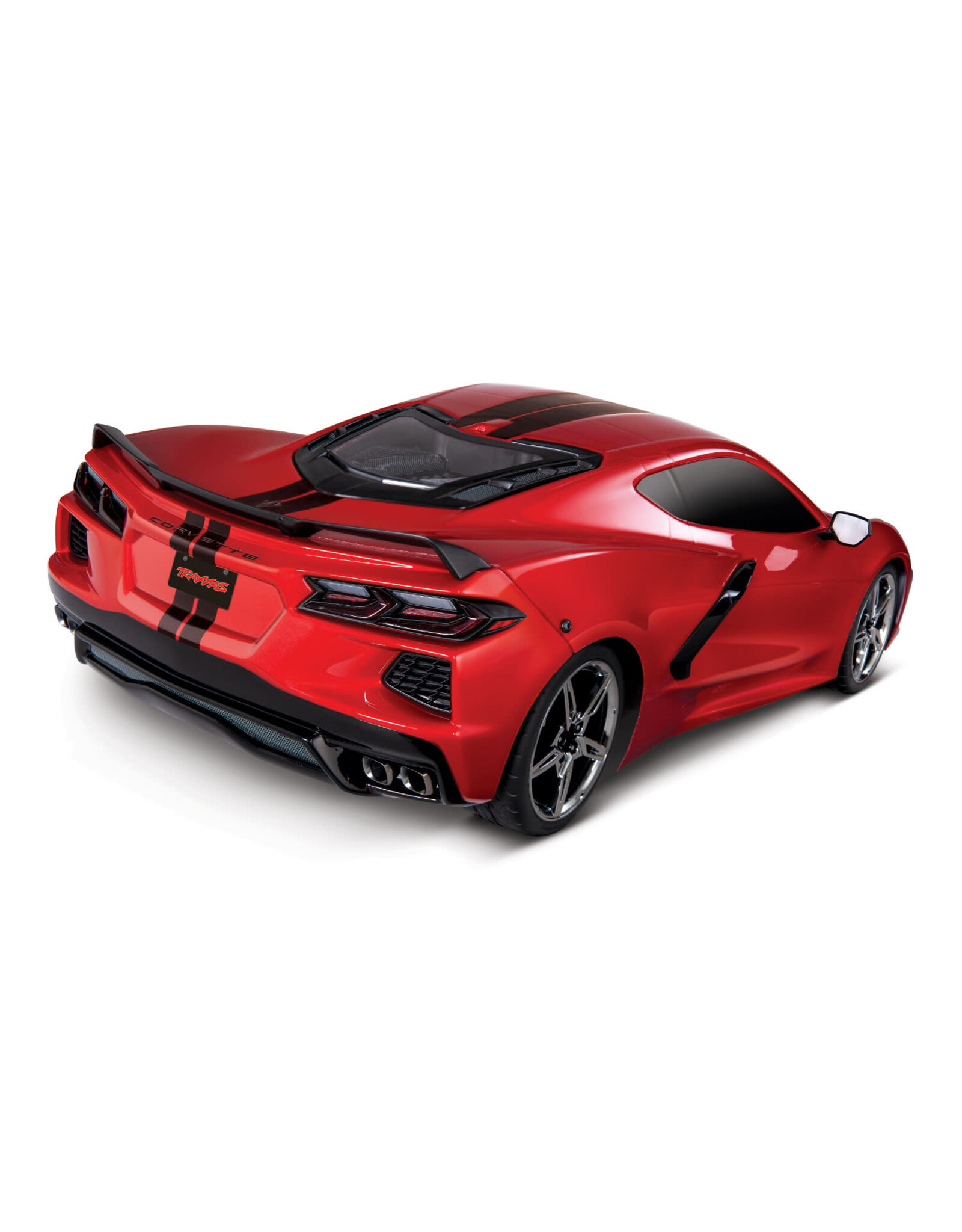 Traxxas Chevrolet Corvette Stingray: 1/10 AWD Supercar - Red
