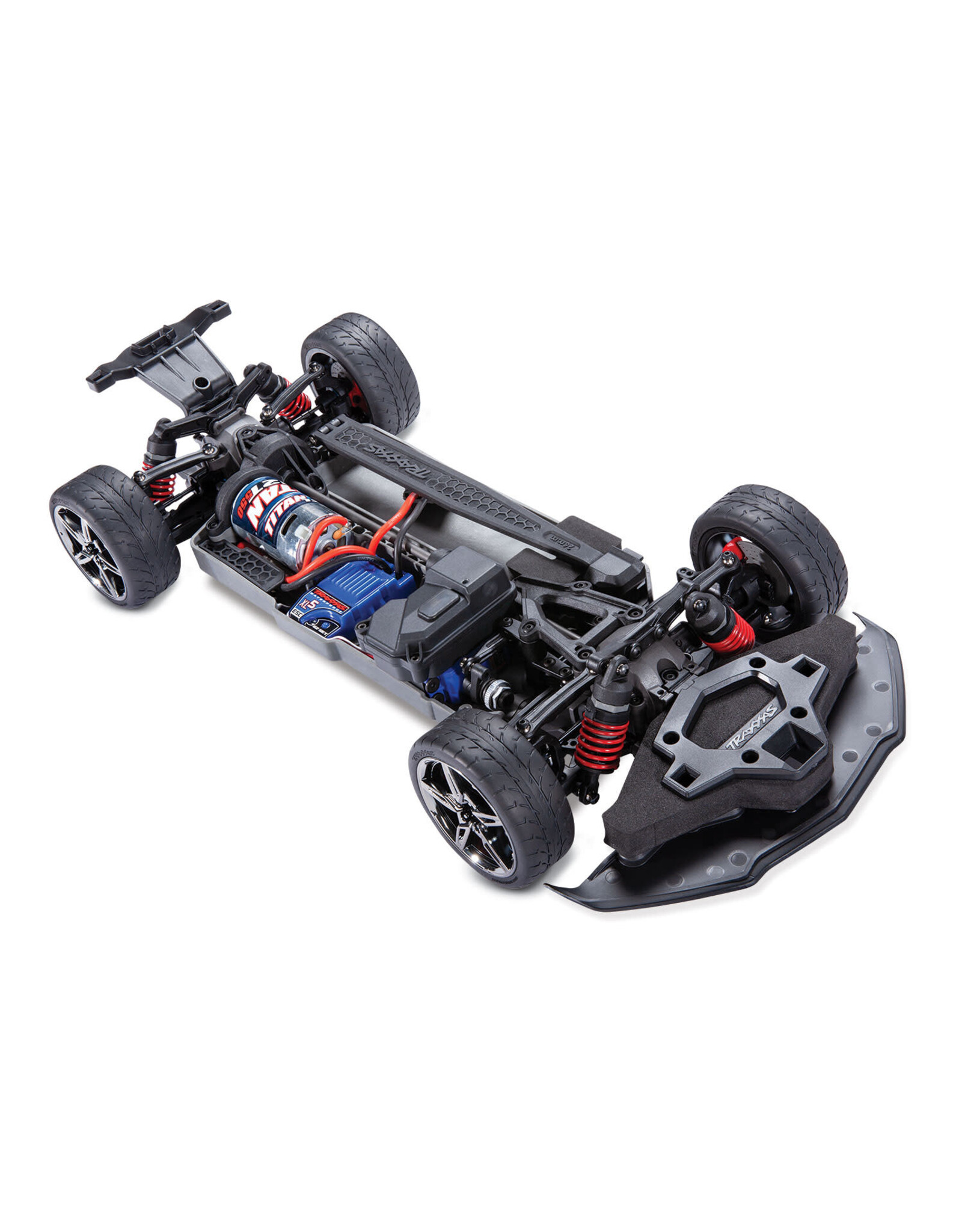 Traxxas Chevrolet Corvette Stingray: 1/10 AWD Supercar - Red