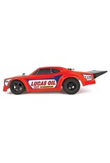 Team Associated 1/28 DR28 2WD Drag Car brossé RTR, Lucas Oil