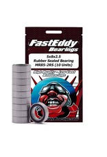 FastEddy Bearings Fast Eddy 5x8x2.5 Rubber Sealed Bearings (1)