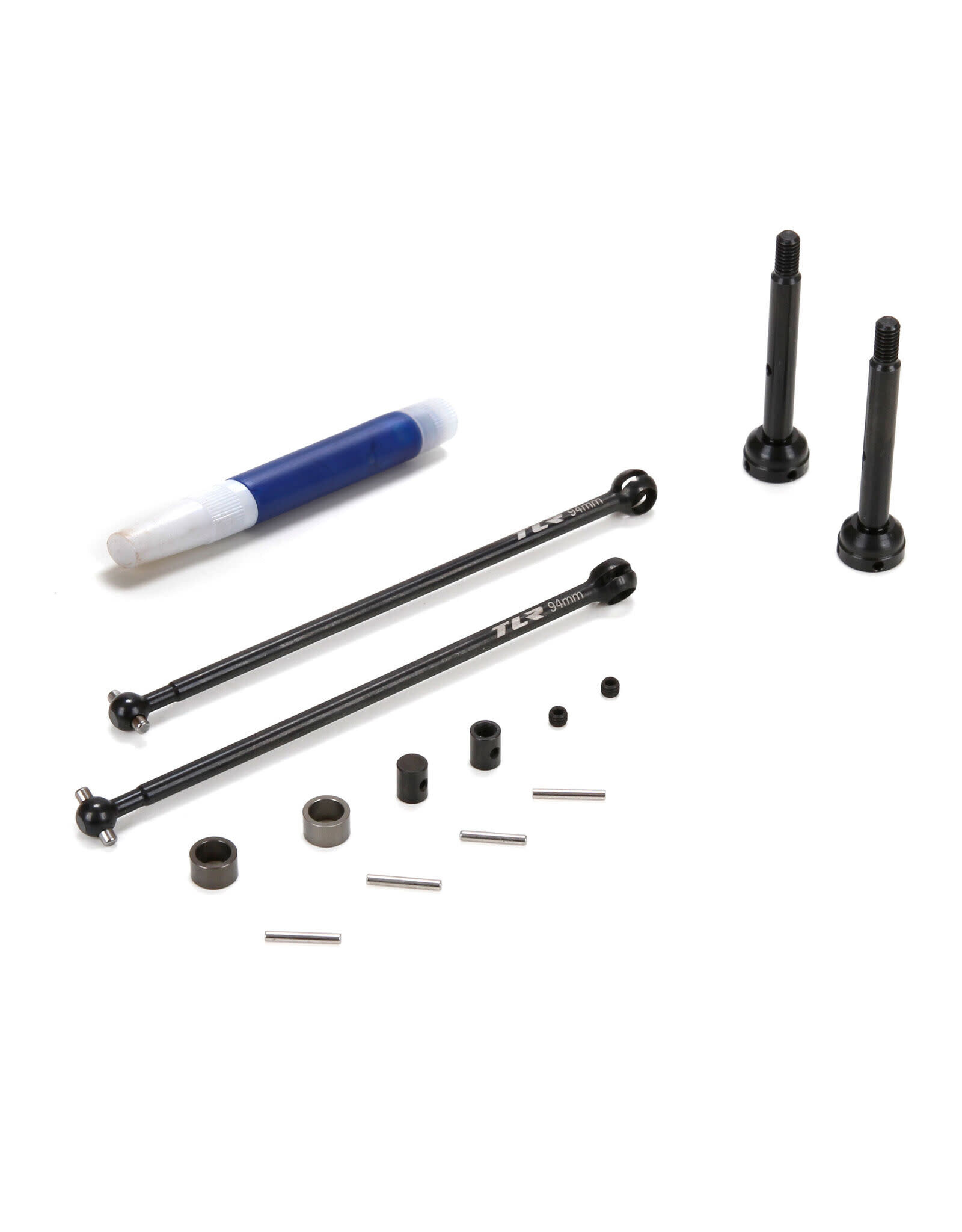 Team Losi Racing CVA Driveshaft Set, 94mm, (2): 22T 4.0