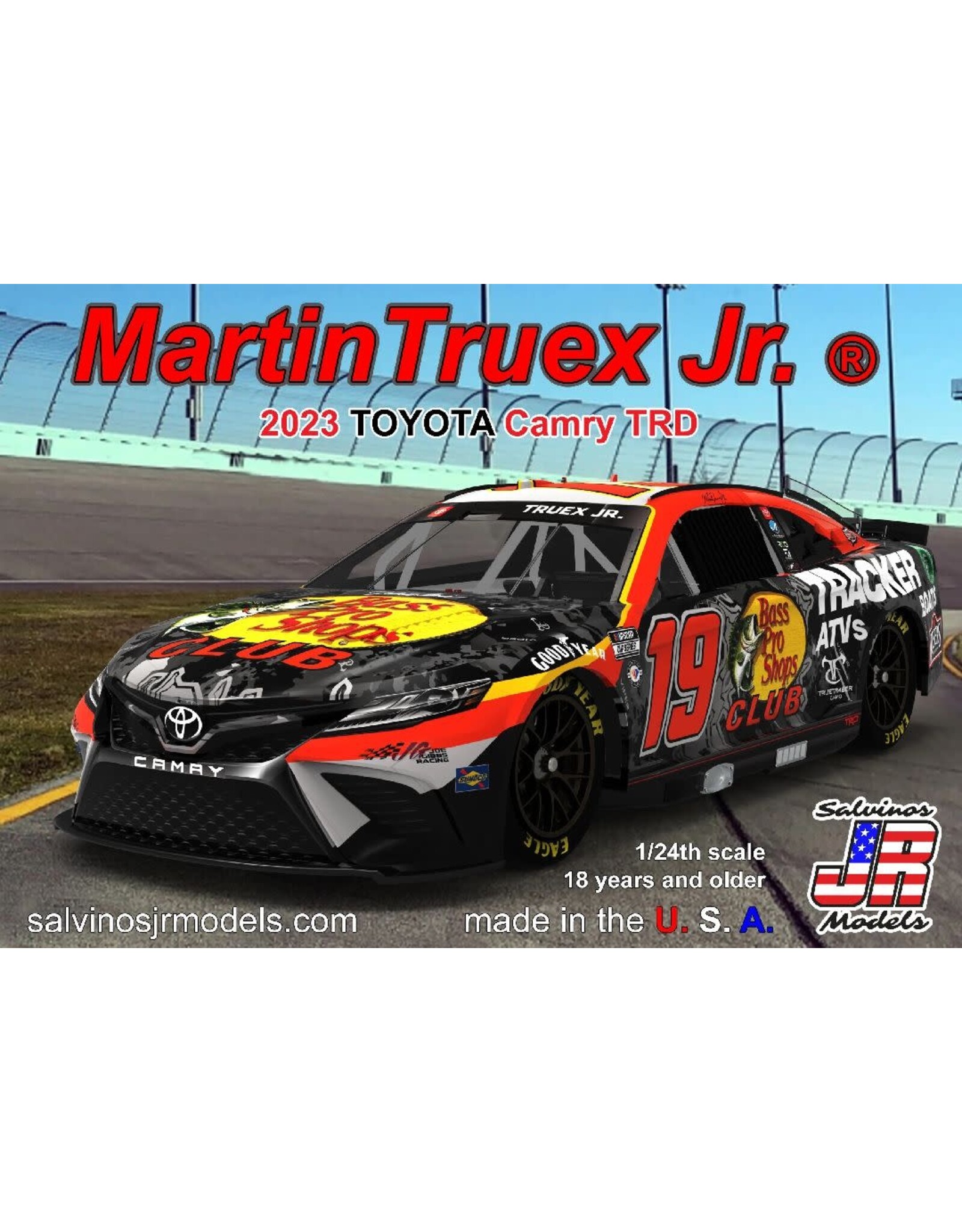 Salvinos JR 1/24 Martin Truex Jr 2023 Toyota Camry