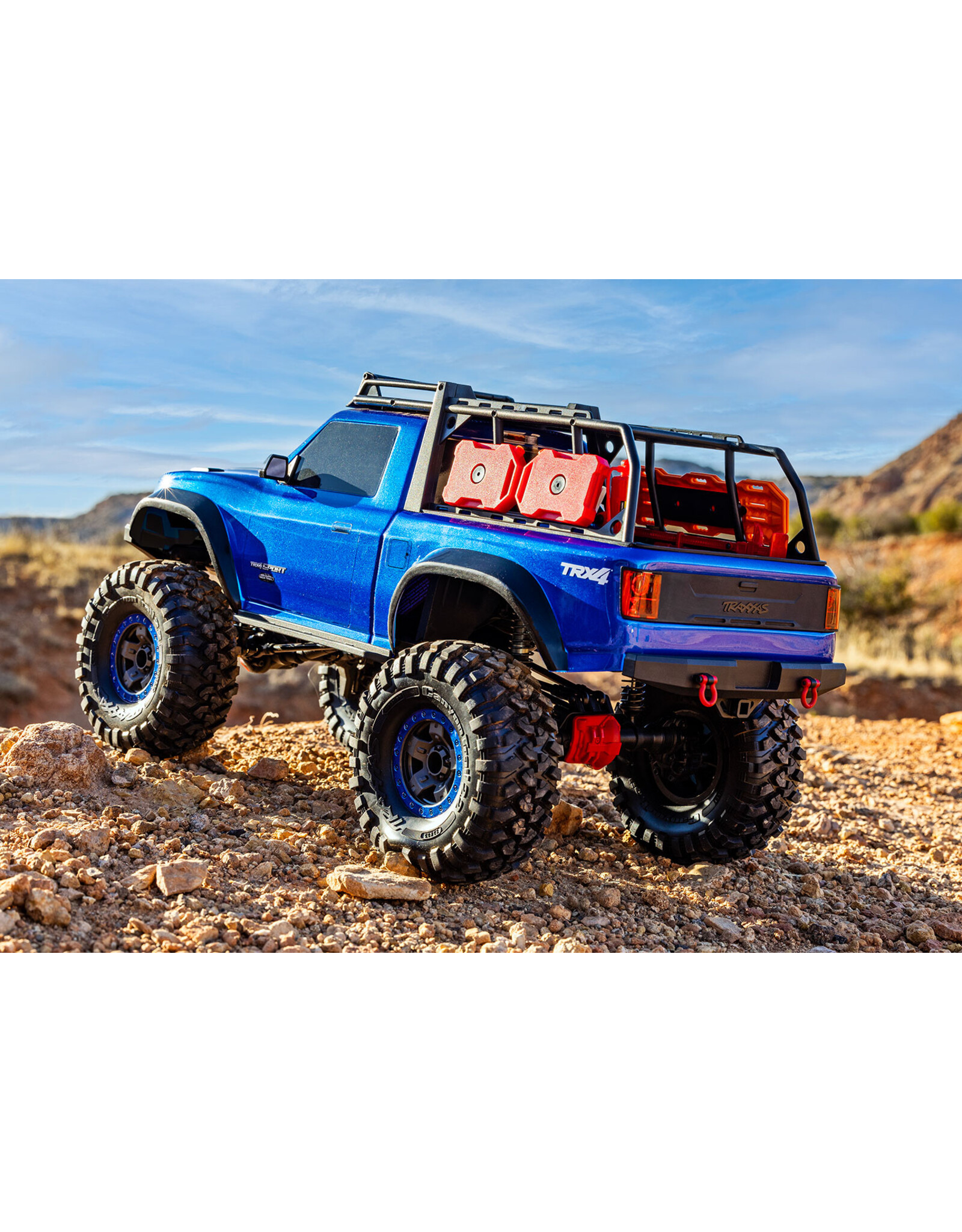 Traxxas TRX-4 Sport High Trail Bleu Métallique