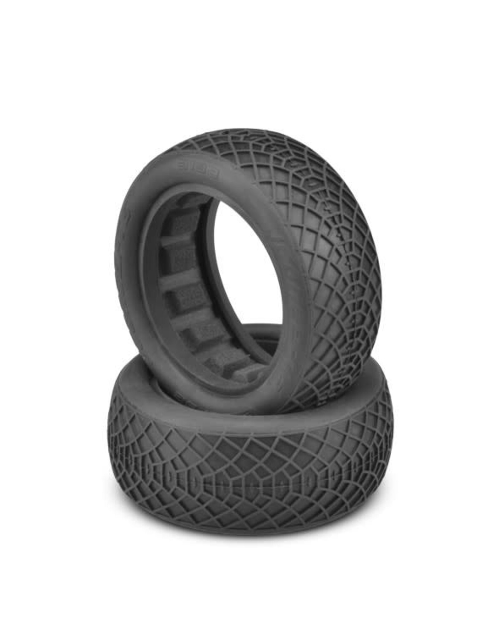 JConcepts Ellipse Green Compound Tires, 2.2" Buggy 4wd Fr Wheel