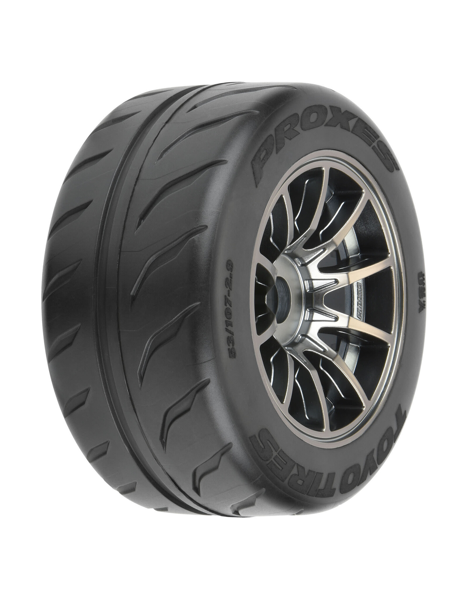 Pro-Line 53/107 Toyo Prxs R888R S3 Rr 2.9 BLTD MTD