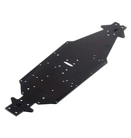 Arrma Chassis Aluminum LWB Black Kraton