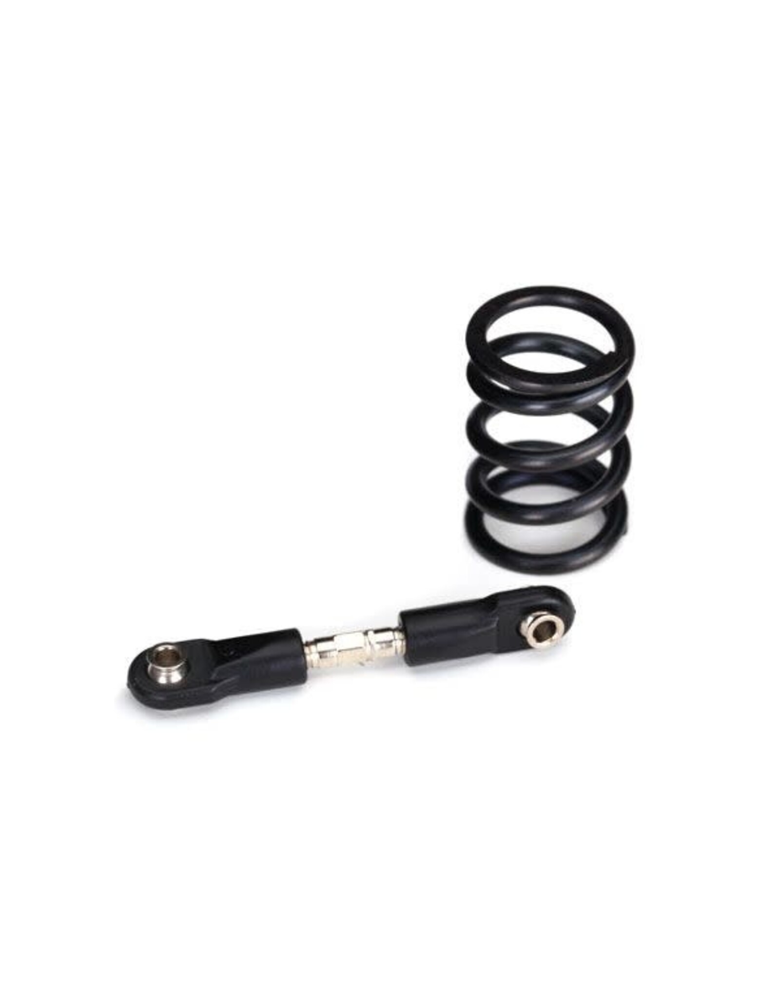 Traxxas Steering link, steel/ servo saver spring, heavy duty