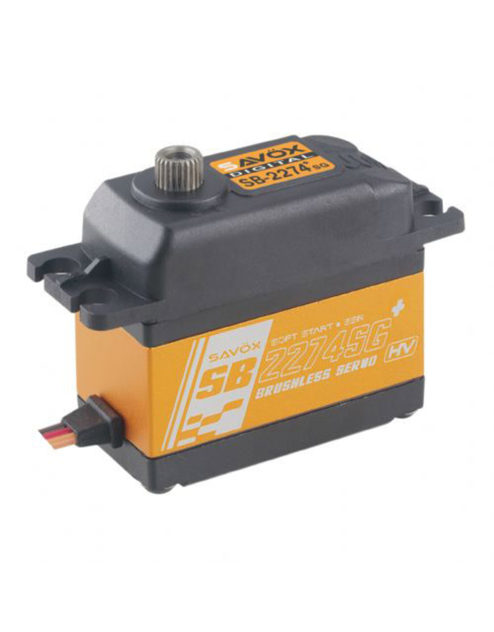 Savox High Voltage Brushless Digital Servo 0.080sec / 347.2oz @ 7.4V