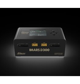 Gens Ace IMARS D300 G-Tech AC/DC 15A x 2 Batterie Charger Black