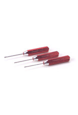 Dynamite Machined Hex Driver Metric Set, Red