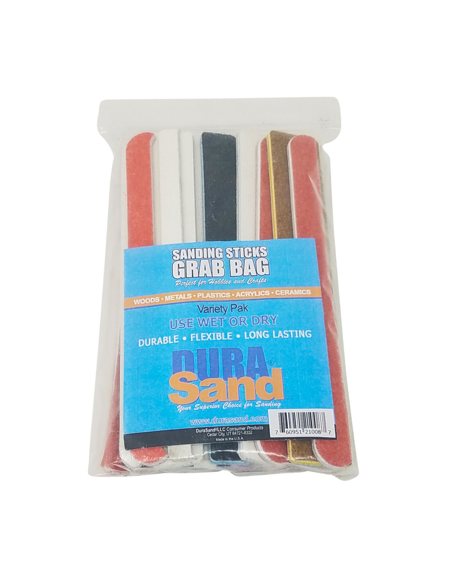 DuraSand Grab Bag, Assorted Grits & Colors