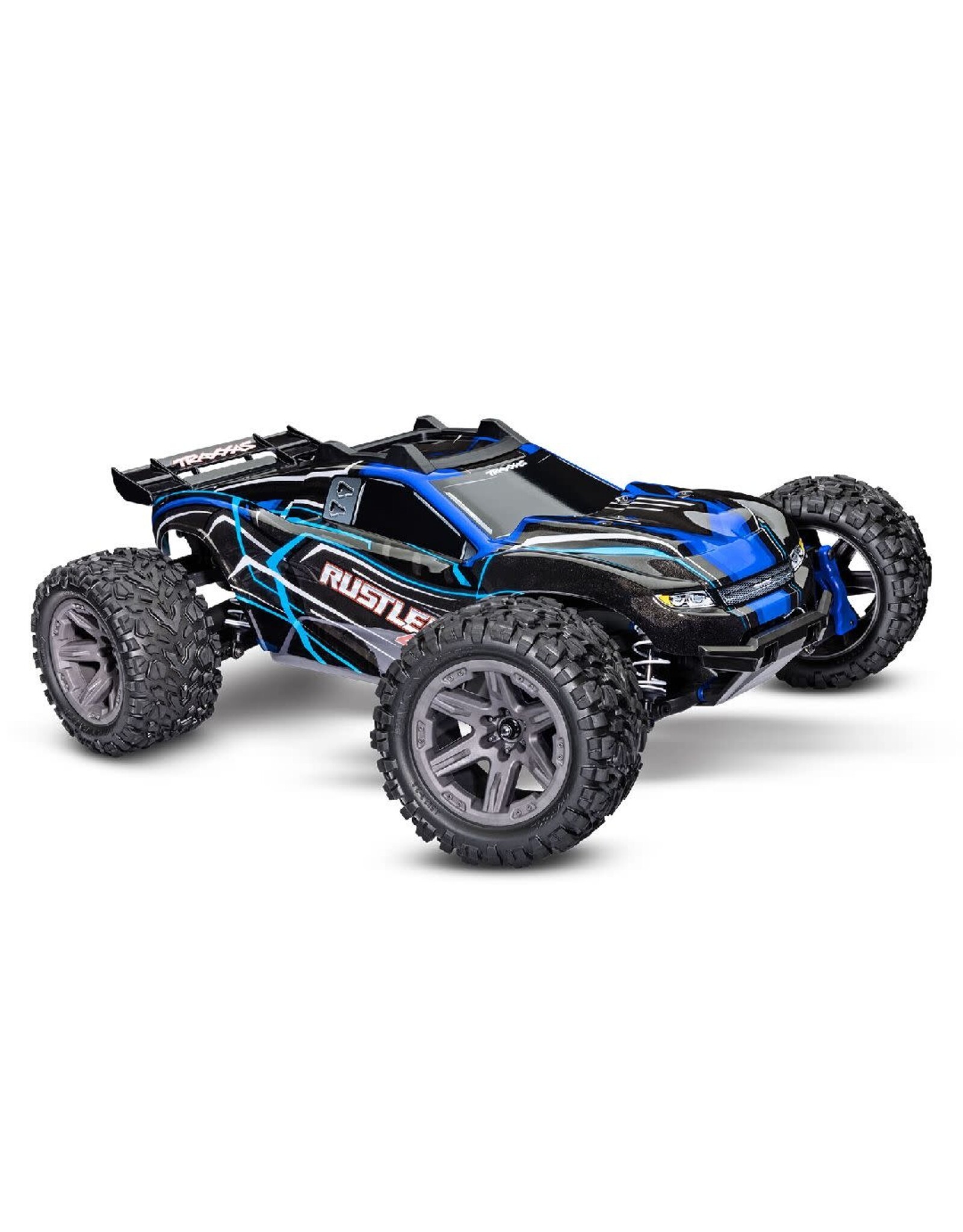Traxxas Rustler 1/10 4X4 BL-2s Brushless Stadium Truck RTR -Blue