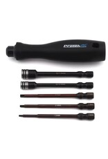 Protek RC "TruTorque" 5-Piece 1/4" Drive Hex & Nut Driver Set