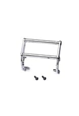 Traxxas Push Bar, Bumper, Chrome (Assembled)