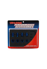 Traxxas Aluminum 17mm Wheel Adapter Set (Blue) (4)