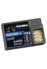 Futaba R204GF-E S-FHSS 2.4GHz 4-Ch Micro Receiver, Electric Only