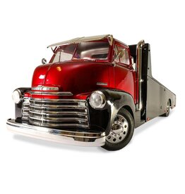 Redcat Racing 1/10 Custom Hauler 1953 Chevy Cab Over Engine Candy Red