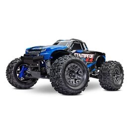 Traxxas Stampede 1/10 4X4 BL-2S Brushless Monster Truck RTR-Blue