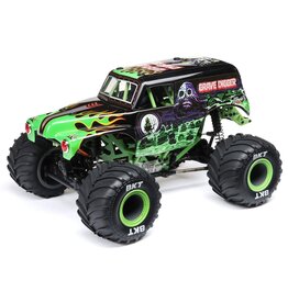 Losi 1/18 Mini LMT 4WD Grave Digger Monster Truck Brushed RTR