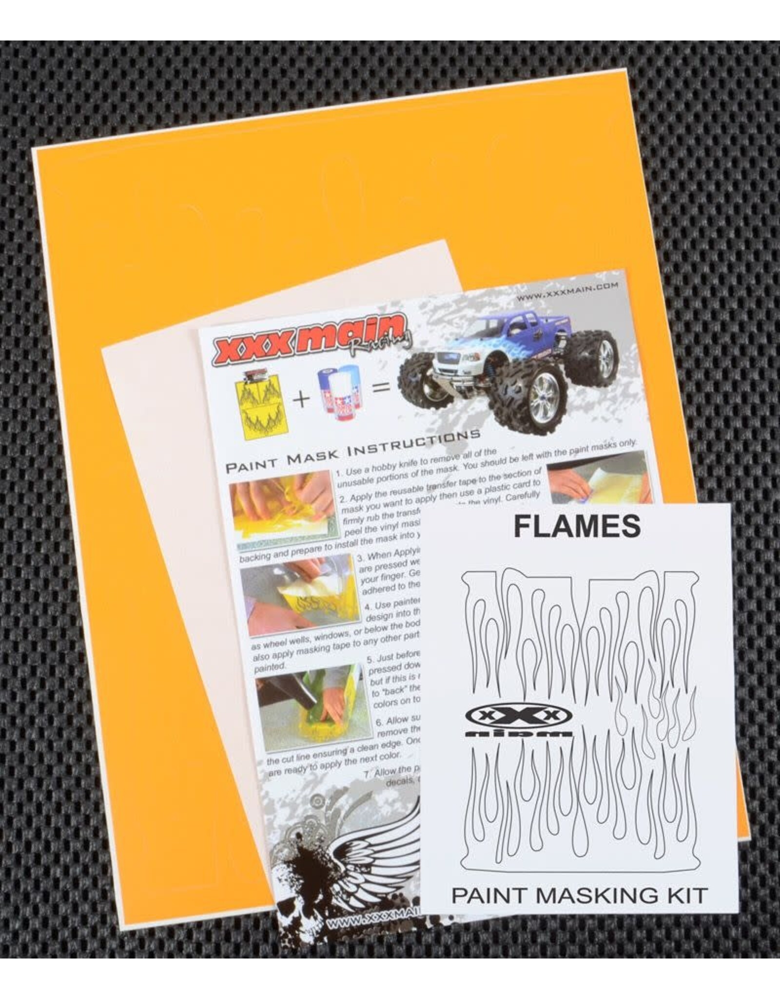 XXX main Racing Flames Paint Mask