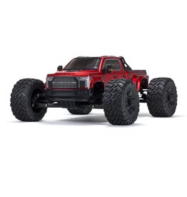 Arrma BIG ROCK 6S 4WD BLX 1/7 Monster Truck RTR Red