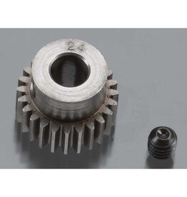 Robinson Racing Products 48-Pitch Pinion Gear, 24T 5mm Bore