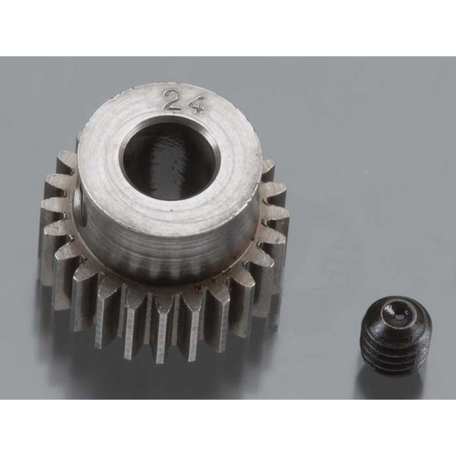 Robinson Racing Products 48-Pitch Pinion Gear, 24T 5mm Bore - Hobby 2000
