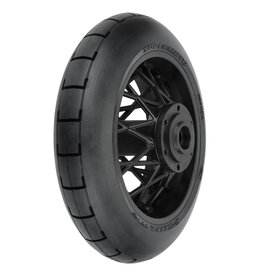Pro-Line 1/4 Supermoto Tire Rear MTD Black Wheel: PM-MX