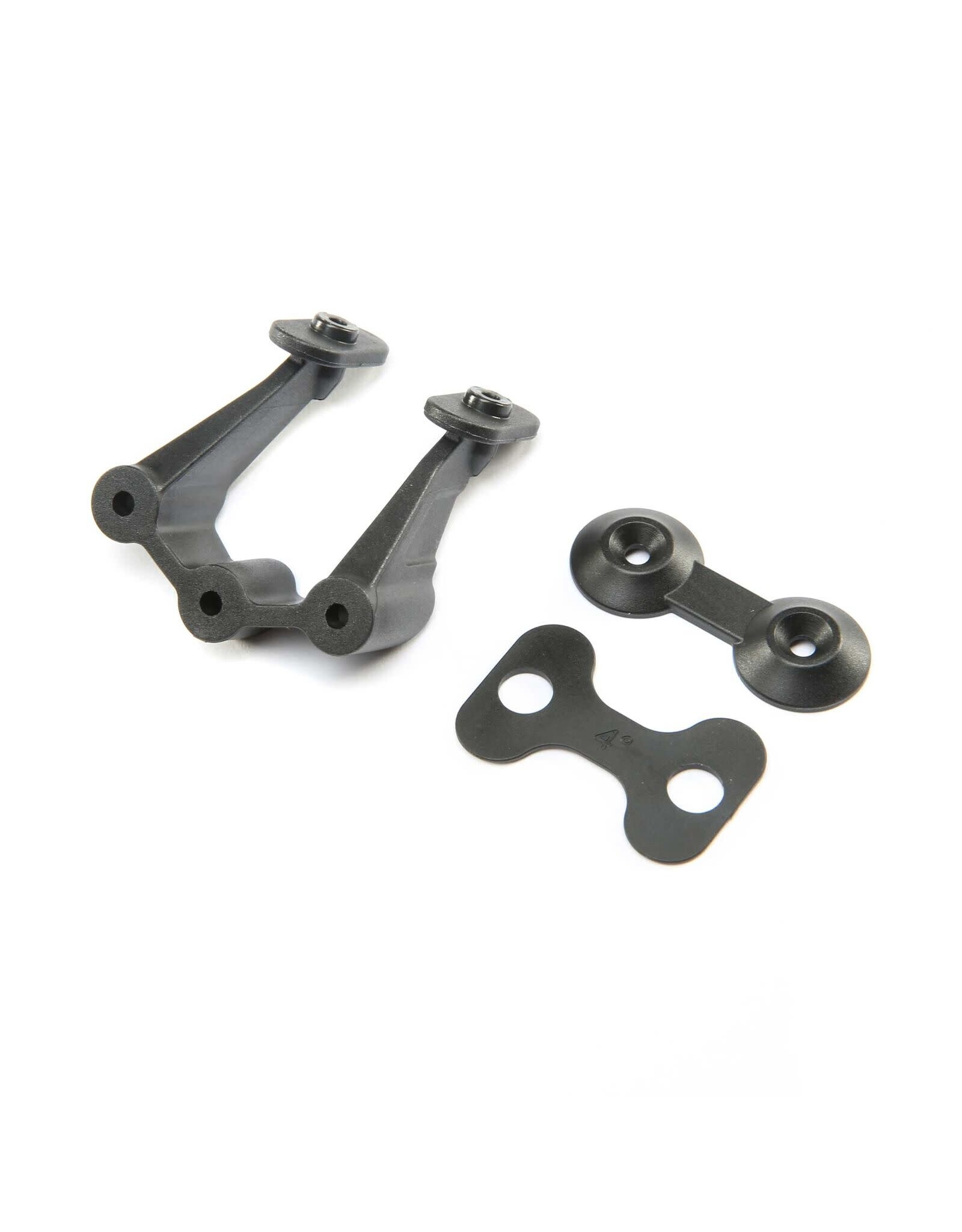 Team Losi Racing Wing Mount & Washers: 22X-4