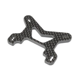 Team Losi Racing Carbon Front Shock Tower, V2: 22X-4