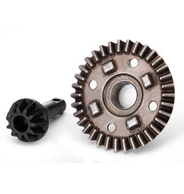 Traxxas Ring gear, differential/ pinion gear, differential