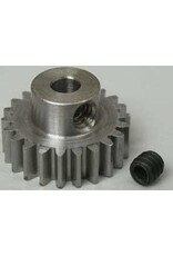Robinson Racing Products 22 Tooth .6 MOD Metric Steel Alloy Pinion Gear, 1/8" Bore
