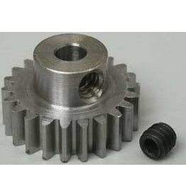 Robinson Racing Products 22 Tooth .6 MOD Metric Steel Alloy Pinion Gear, 1/8" Bore